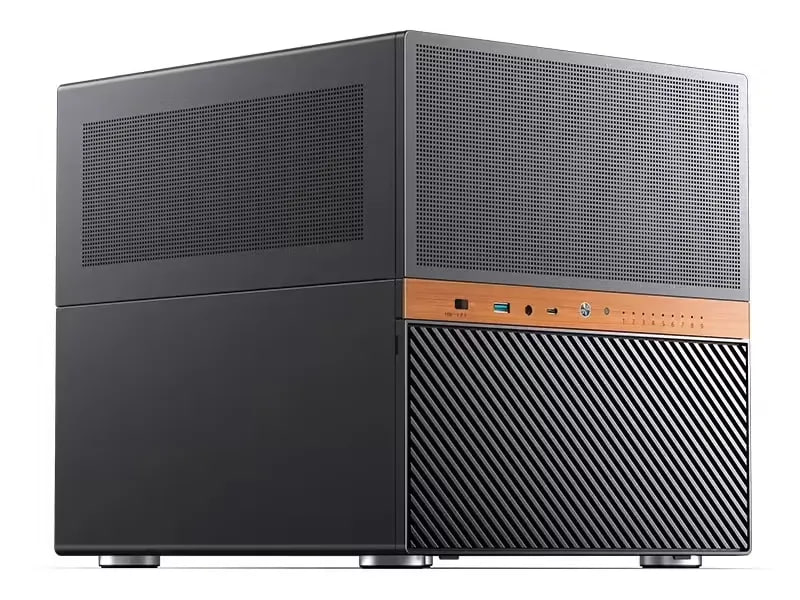 九盘位 M-ATX，乔思伯全新 NAS 机箱上市乔思伯近日正式上市了将此前曝光的 N6 机箱，这款采用 MATX 规格的机箱面向 NAS、PC、工作站、服务器等大存储场景打造，采用九盘位（SATA SAS）设计，提供 10Gbps USB Type-C x1 、5Gbps USB Type-A x1、2 合一 3.5mm 接口、9 颗硬盘指示灯以及一个 3 档位风扇转速调节器