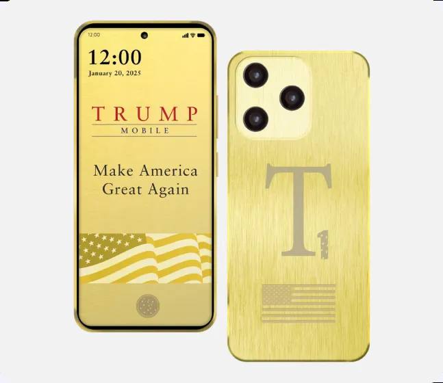 特朗普集团正式进军手机市场特朗普集团今日宣布，正式推出 Trump Mobile 移动网络与 T1 Phone 土豪金智能手机