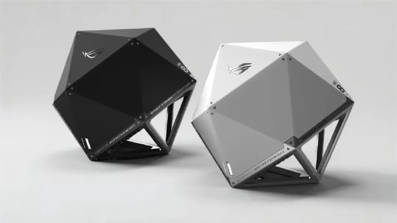 华硕展示 Wi-Fi 8 路由器 ROG NeoCore华硕在 CES26 上带来了其首款 Wi-Fi 8 路由器概念设计产品