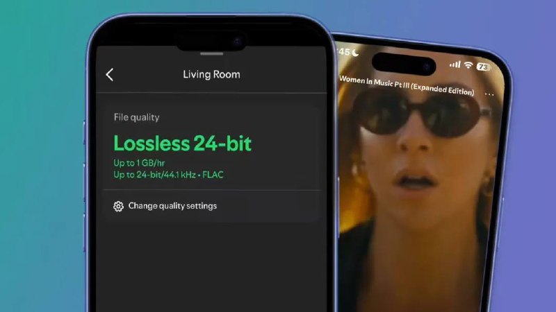 Spotify迎来重大变革在经历用户的多年等待与请愿后，流媒体音乐平台「Spotify」今日正式上线了「无损音乐」