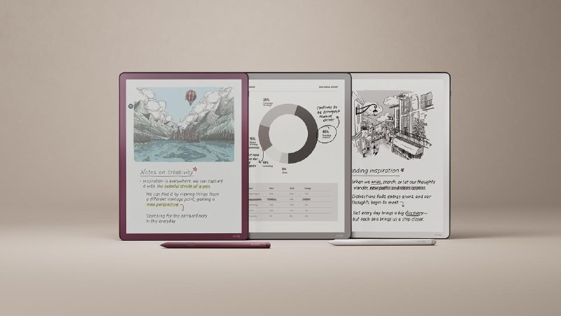 ▎亚马逊发布三款全新 Kindle Scribe，含首款彩屏 Scribe亚马逊正式发布全新 Kindle Scribe 系列，产品从设计到功能全面升级，主打生产力和沉浸式阅读体验